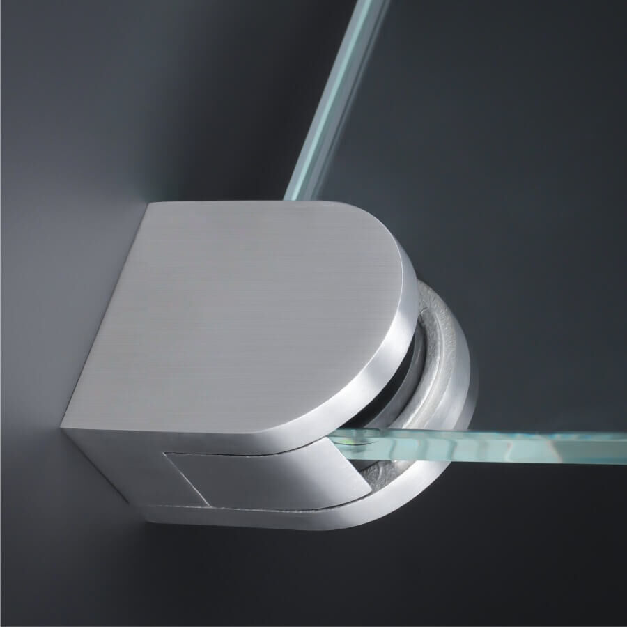 Glashalter Sicherungs-Platte+Stift V2A 50x40mm Lieferumfang 