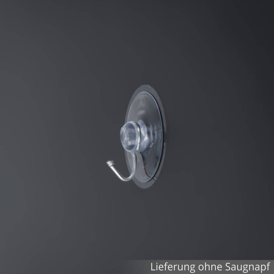 Klebefolie Ø 50 mm Klebedot für Saugnäpfe bei nicht glatten Untergründen Anwendungsbeispiel