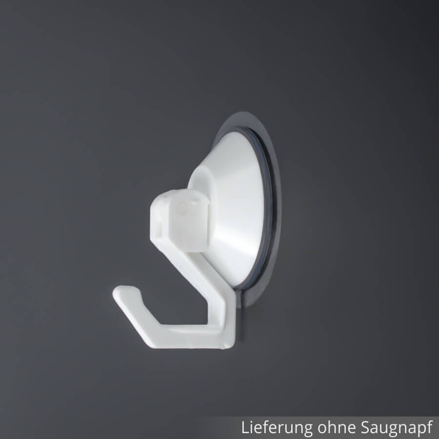 Klebefolie Ø40-85mm Klebedot für Saugnäpfe mit montiertem Saughaken