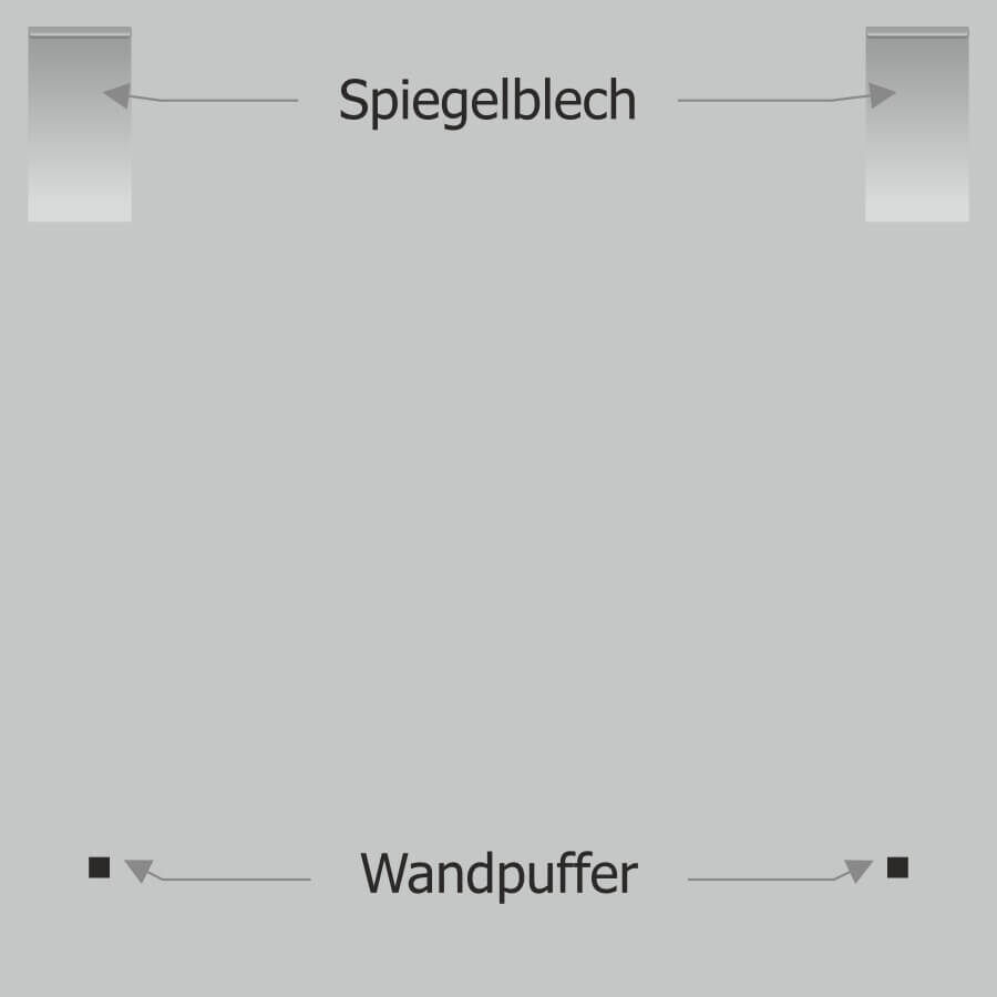 Aufhänger klebend 200x100mm Montageanleitung