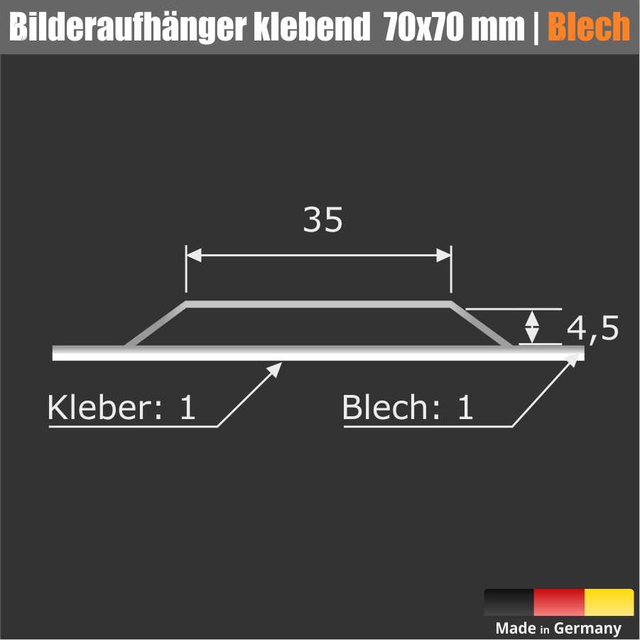 Bilderaufhänger selbstklebend 70x70mm Skizze2