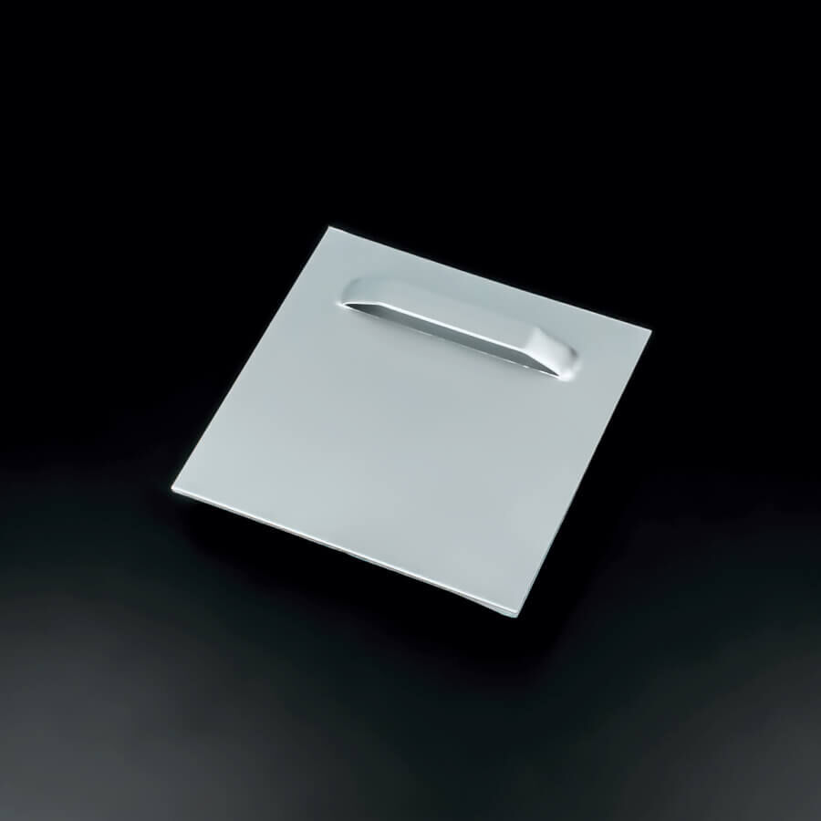 Bildaufhänger ohne Kleber 100x100mm Vorderseite