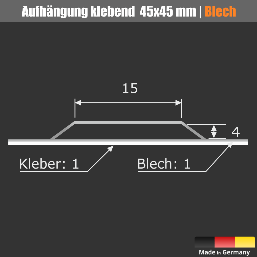Bildaufhänger klebend 45x45mm Skizze2
