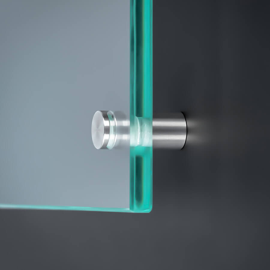 Abstandhalter klein 10x15mm montiert mit Platte