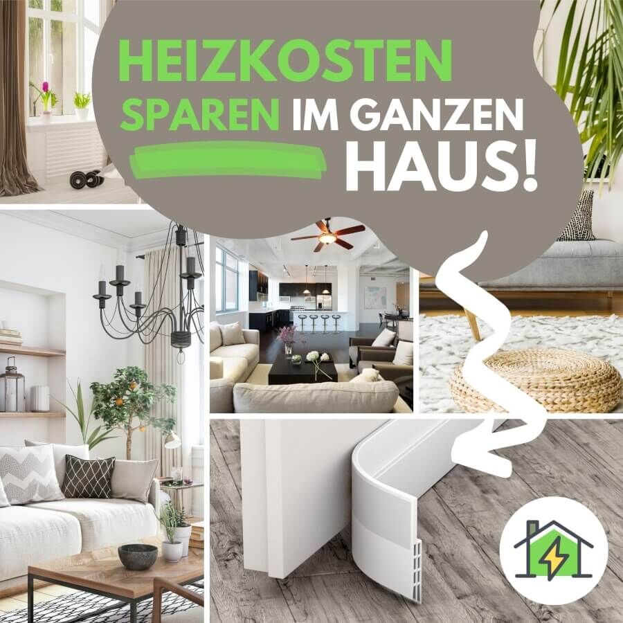 Türdichtung unten Zugluftstopper Anwedungsbespiele in Räumen